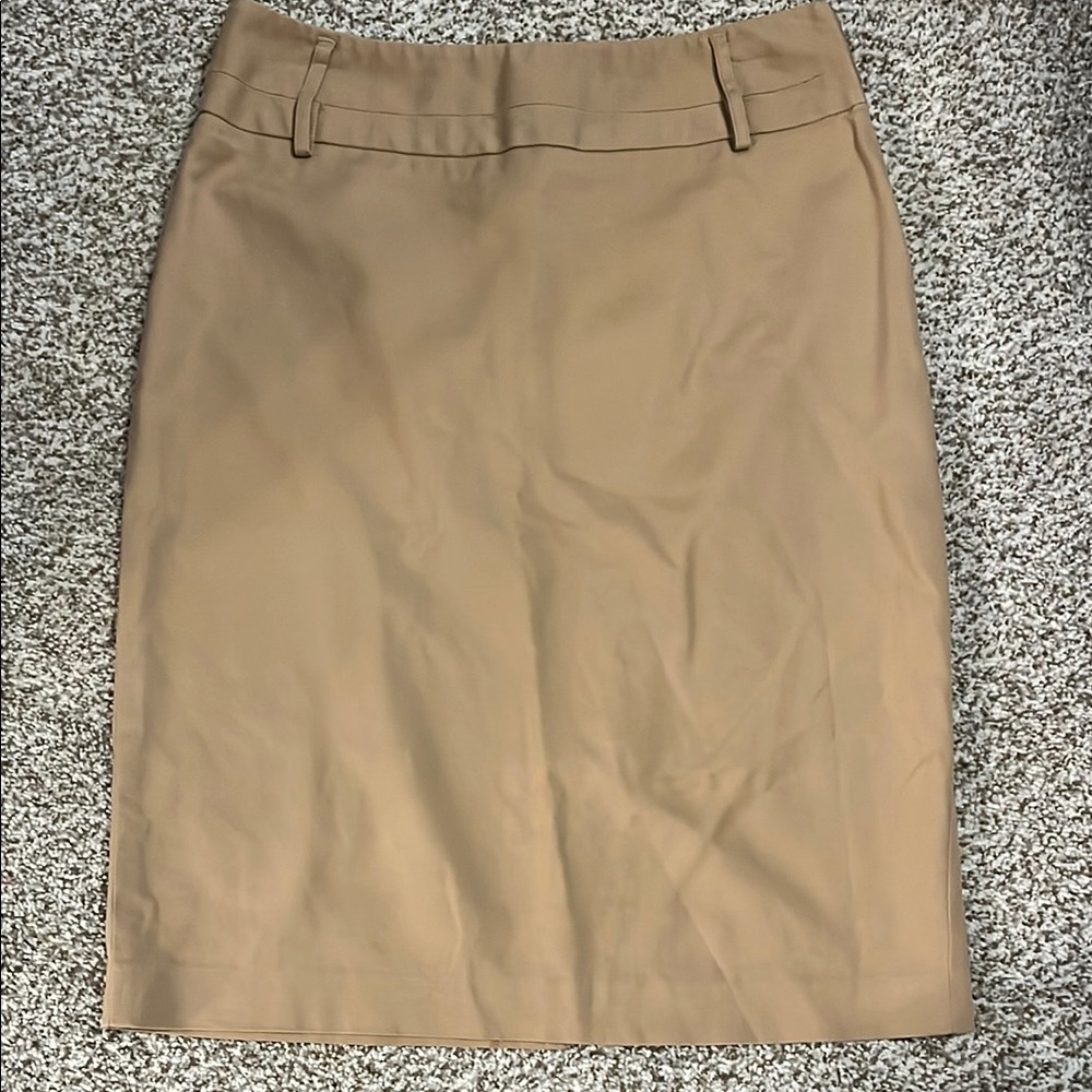 Classic Khaki Women's Skirt